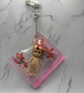 👑New AUTHENTIC Sonny Angel WITH Keychain Bag Pendant Decorations Zip Bag ZB04 - Picture 1 of 4