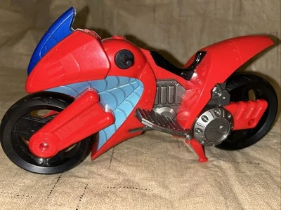 漫威超级英雄蜘蛛侠红色摇摆加速摩托车  — 第 1/4 张图片