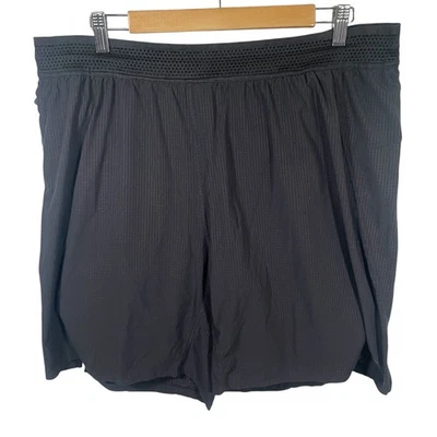 Oakley Windshear Running Shorts Mens Size 2XL Black 2 in 1 Lined Gym Training - Image 1 of 4
