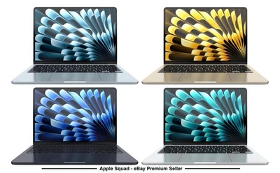 APPLE MACBOOK AIR 15" M4 16GB RAM/256GB/512GB NEW SEALED UK 2025 RRP£1199-£1399 - Image 1 of 4