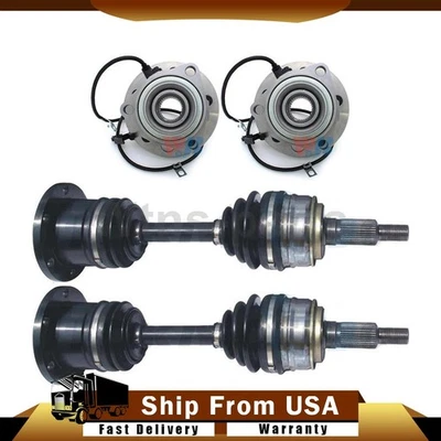 KIT DE COJINETE DE RUEDA Y EJE CV 4X PARA CHEVROLET ASTRO 1995-1996 TRAKMOTIVE WJB Foto 1 de 4