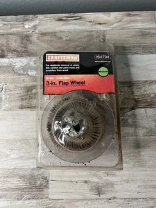 3” Flap Wheel - 80 Grit - 1/4” Stim - Craftsman 964794 - Picture 1 of 3