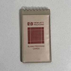 HP 41CX HP 65 HP 67 Calculator 40 magnetic cards with sleeve program card holder - Picture 1 of 7