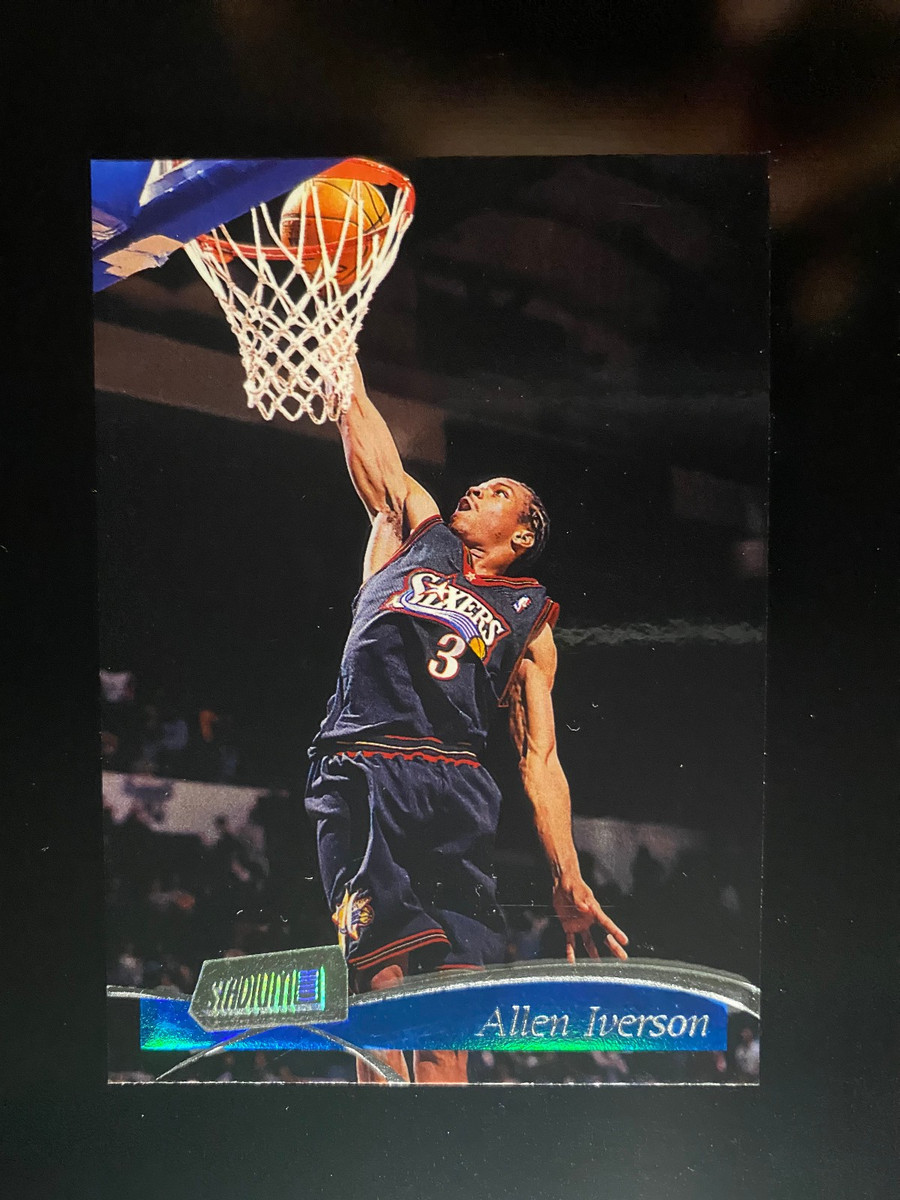 Topps Allen Iverson Basketball 1997-98 Season Sports Trading