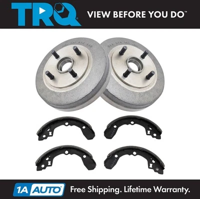 Kit de zapata de freno trasero y batería TRQ para Kia Rio 2004-2005 Foto 1 de 4