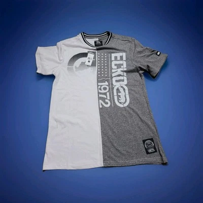 Ecko Unltd. Стиль EO12K1049 цвет белый/серый Marled мужской размер средний новый с Ярлыками - Изображение 1 из 4