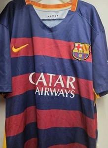 Andres Iniesta Fc Barcelona  Home Jersey 2015 - Picture 1 of 6