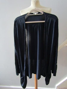 Women's Monsoon Navy Blue Open Front Knitted Cardigan UK Size 20 - 22 - Picture 1 of 4