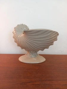 Wedgwood Nautilius Muschelterrine Herzstück Kompott braun Drabware Porzellan - Bild 1 von 24