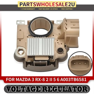 Regulador alternador para Mazda 3 RX-8 2 II 5 6 A003TB6581 VR-H2009-126 14 voltios Foto 1 de 4