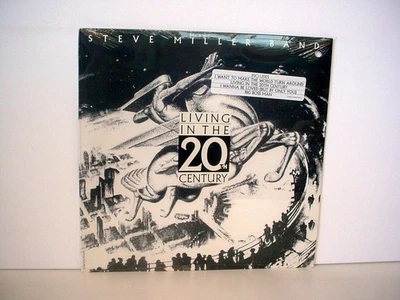 STEVE MILLER BAND Living In The 20th Century SEALED LP 1986 CAPITOL Hype Sticker - Image 1 of 3
