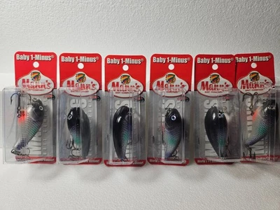 Mann's Bait Company Baby 1- (6 lures of Alabama Shad) - Image 1 of 2
