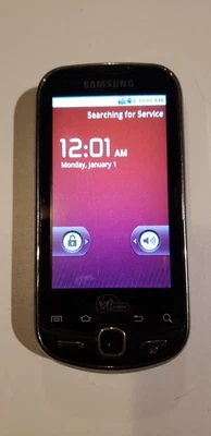Samsung Intercept M910 Android Phone Virgin Mobile STEEL GRAY qwerty 3G Grade C - Image 1 of 3
