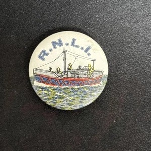 Vintage RNLI Pin Badge - 1.25” - 1970s - Picture 1 of 3
