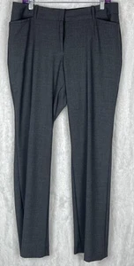 Pantalón Worthington para mujer 12 gris curvilíneo perfecto frente plano/bolsillos/pantalones - Imagen 1 de 8