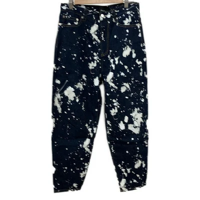 正品 3.1 Phillip lim - 深海军蓝白色男式牛仔裤 — 第 1/4 张图片