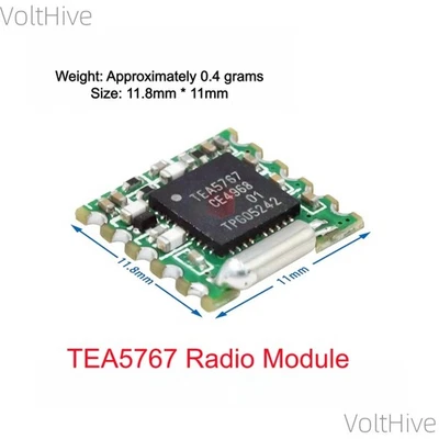 Módulo de radio de audio de alta calidad/radio de vehículo 2 piezas TEA5767 envío rápido nuevo Foto 1 de 4