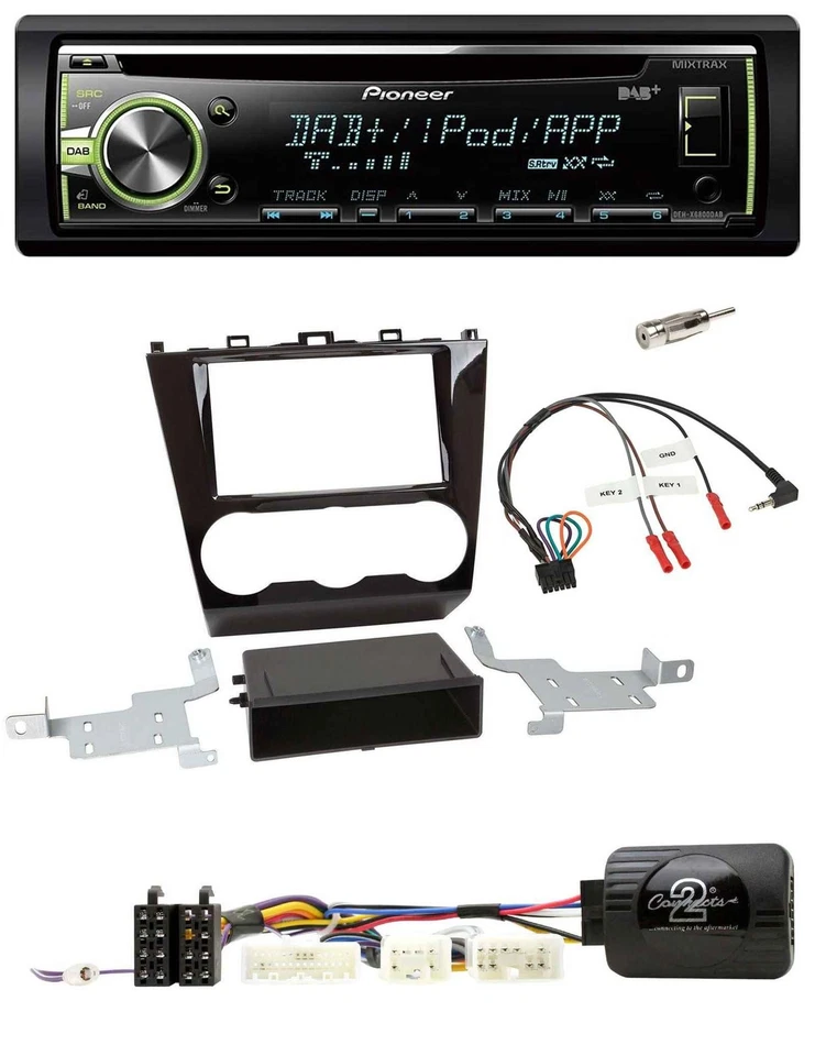 Pioneer DAB USB MP3 Lenkrad CD Autoradio für Subaru Forester ab 2015 - Bild 1 von 4