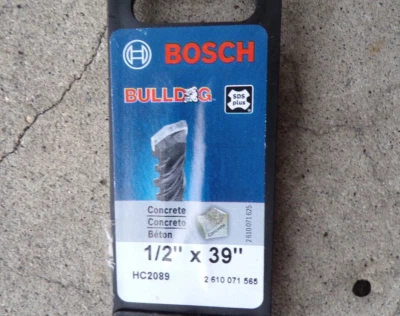 Bosch HC2089 1/2 pulg. X 39 in. Broca de martillo rotativa Bulldog; aS Foto 1 de 4