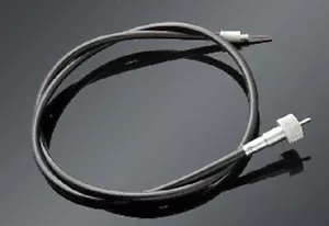 Black Speedometer Cable For 52-61 Harley FL 67026-37 48719 - Picture 1 of 1