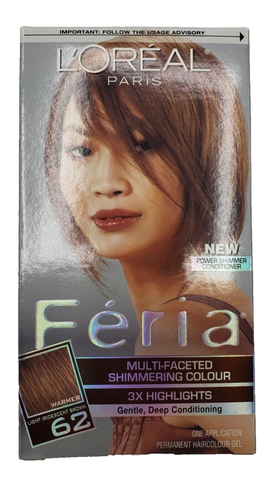 NUEVO L'OREAL Feria Multifacético Color Brillante 62 Luces Marrón Iridiscente Foto 1 de 1
