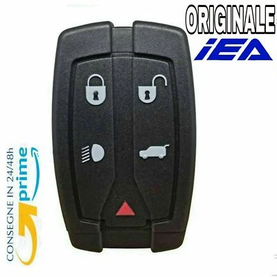 GUSCIO COVER CHIAVE TELECOMANDO PER LAND ROVER FREE LANDER 5TASTI ORIGINALE IEA* - Immagine 1 di 4
