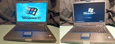 Windows 98 / XP GAMING ARRANQUE DUAL Laptop Retro Vintage Computadora PC 32/64mb Video! Foto 1 de 4