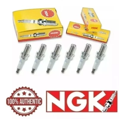 Set of 6 NGK Standard Nickel Spark Plugs 7133 BPR6ES11 for Subaru Mitsubishi - Image 1 of 2