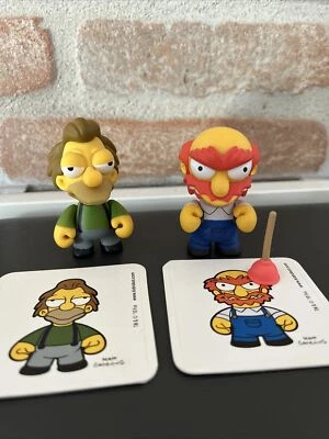 Kidrobot THE SIMPSONS FIGURES 3" VINYL ART FIGURE coppia - Immagine 1 di 4