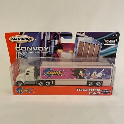 Matchbox Sonic X Sonic the Hedgehog Tractor Cab Truck CY-114 MBX Convoy 2006 - Image 1 of 3