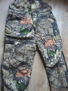Scent Blocker Real Tree Camo Quilt Lined Hunting Bibs Mens XL Extra Large - Picture 1 of 12