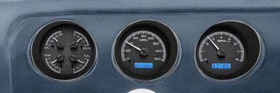 Pontiac GTO Le Mans 1969 Dakota Digital medidores analógicos negro azul VHX-69P-GTO-K-B Foto 1 de 4