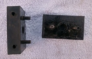 Hillman Minx, Husky válvula lateral par de nuevos soportes de motor 1950 a 1956 Foto 1 de 1