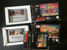 Super Double Dragon lemmings SNES Super Nintendo lot bundle retro games