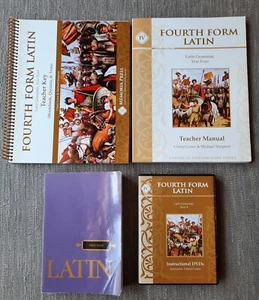 Memoria Press - Fourth Form Latin Set with DVDs and Henle Latin - Imagen 1 de 13