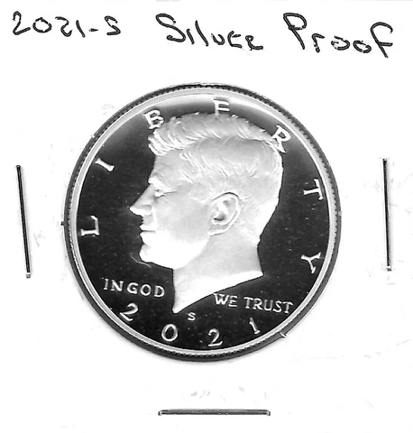 2021-S Silver Kennedy Half Dollar Proof Cover