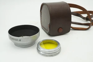 Tubasa 37mm Vintage metal lens hood cramp on Made in Japan #B124 - Picture 1 of 12