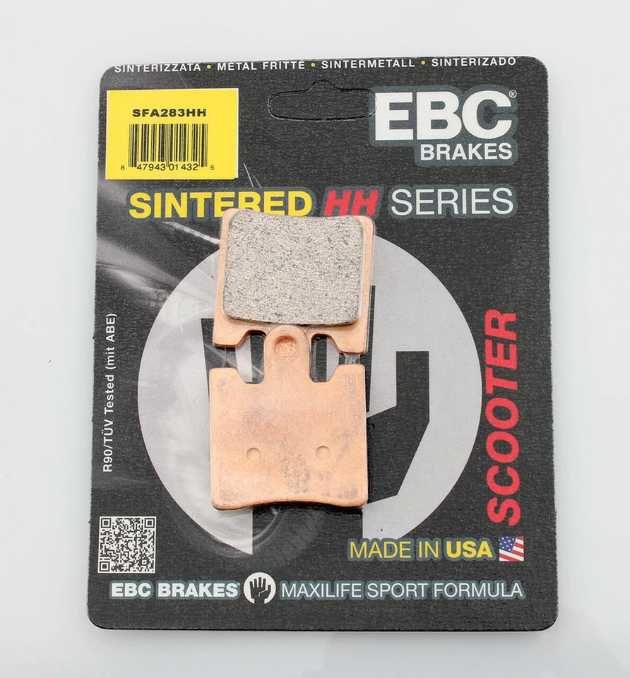 PASTILLAS FRENO DISCO EBC SINTERIZADAS SERIE HH SFA283HH SCOOTER SUZUKI BURGMAN 400 Foto 1 de 1