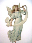Lovely Vintage Die Cut of Christmas Angel - Perfect Condition *