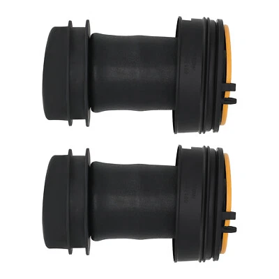 Par de bolsas de amortiguador de resorte de suspensión neumática trasera de reemplazo para Cadillac XTS sedán de 4 puertas Foto 1 de 4