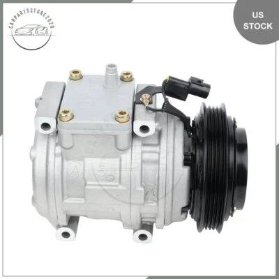 适用于 1999 - 2000 Acura EL 1.6L 空调压缩机 带离合器 CO 21009C 38800P2T0131 — 第 1/4 张图片