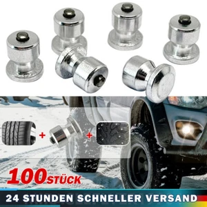 100Stück Reifen Anti-Rutsch Stollen Spikes Auto Motorrad Winter Schraube 8x11mm - Bild 1 von 13