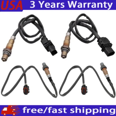 4PCS Oxygen Sensor Up+Down For Porsche 2005-2008 Boxster 06-08 Cayman 07-08 911 - Image 1 of 3