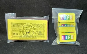 Bob Esponja Pantalones Cuadrados Juego de la Vida Piezas de Repuesto Tarjetas de Dinero - Imagen 1 de 1