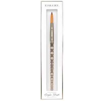 Cepillo de uñas acrílico Kiara Sky 100 % Kolinsky - tamaño #8 a #20 transparente/rosa/negro Foto 1 de 4