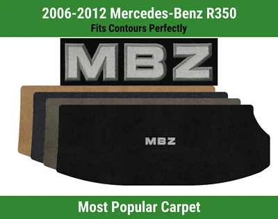 Alfombra de cubierta Lloyd Ultimat para Mercedes-Benz R350 '06-12 con logotipo de apliques MBZ Foto 1 de 4