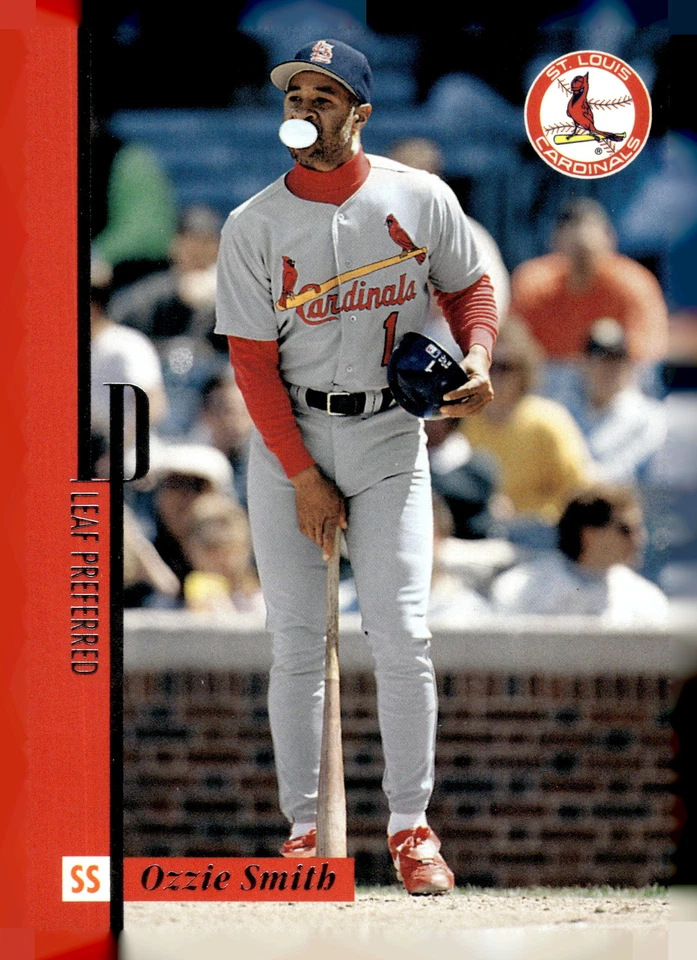 1996 Leaf Preferred #31 Ozzie Smith - Image 1 of 2