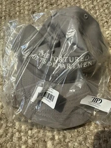 Sombrero de papá gris del Departamento de Poetas Torturados Taylor Swift oficial ENVÍO RÁPIDO GRATUITO - Imagen 1 de 2