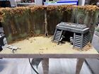 Star Wars Return Of Jedi Endor Shield Bunker Custom Figure Diorama 3.75” 27”x22”