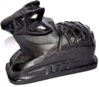 TreegoArt Mármol Shiva's Nandi Moorti Murti Estatua Estatuilla Ídolo para Pooja Foto 1 de 2